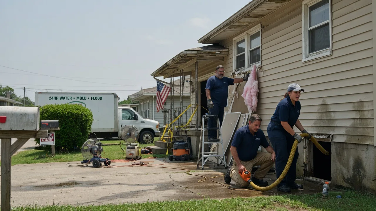 Water Damage Repair in Alvin, TX near me